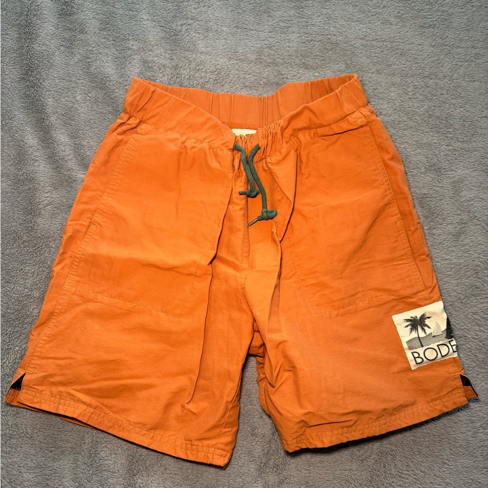 BODE Men's Orange Hybrid Drawstring Shorts